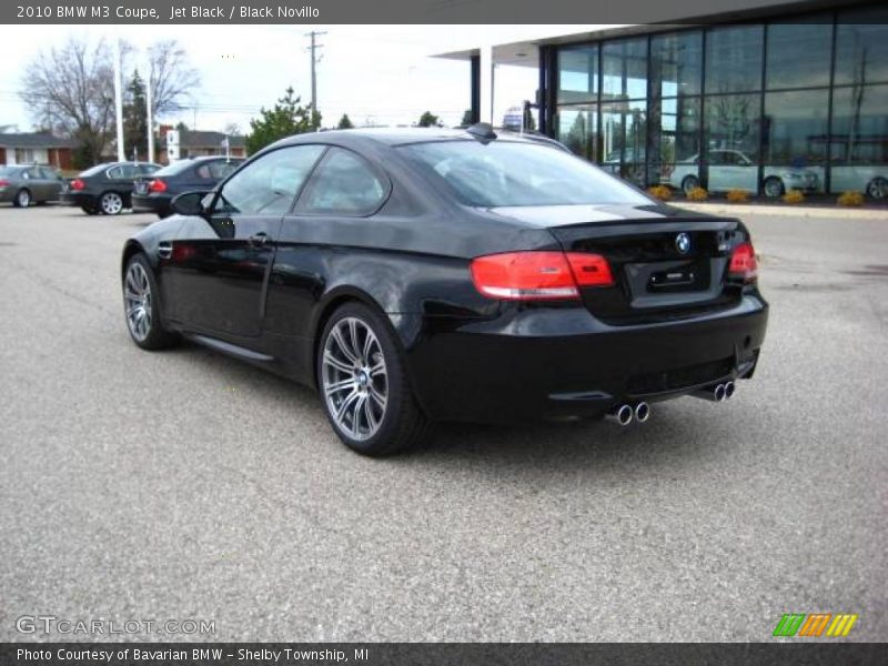 Jet Black / Black Novillo 2010 BMW M3 Coupe