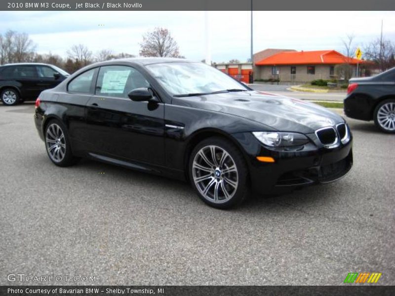 Jet Black / Black Novillo 2010 BMW M3 Coupe