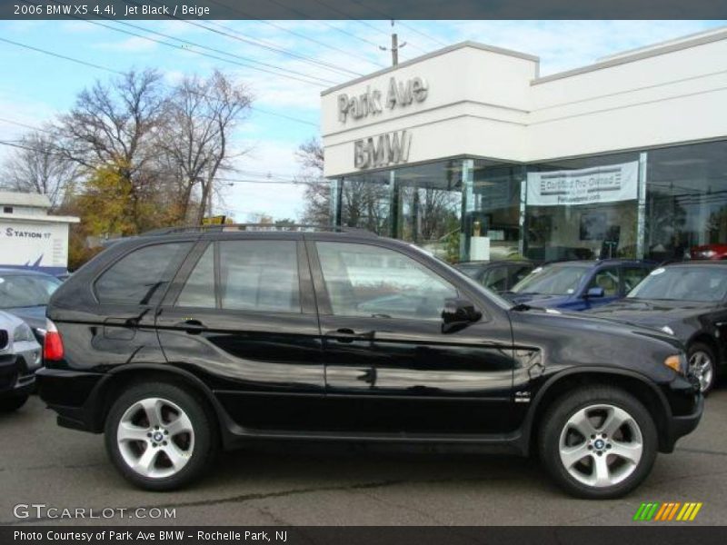 Jet Black / Beige 2006 BMW X5 4.4i