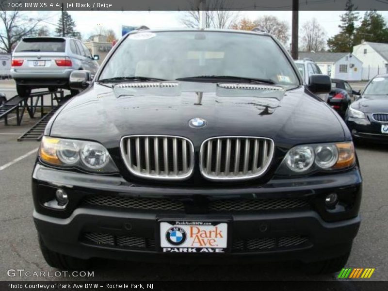 Jet Black / Beige 2006 BMW X5 4.4i