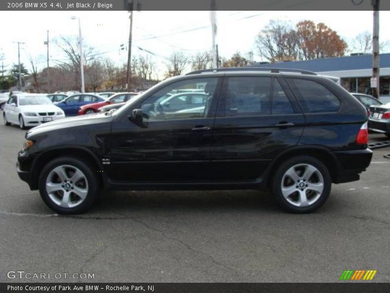 Jet Black / Beige 2006 BMW X5 4.4i