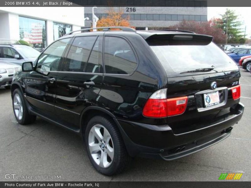 Jet Black / Beige 2006 BMW X5 4.4i