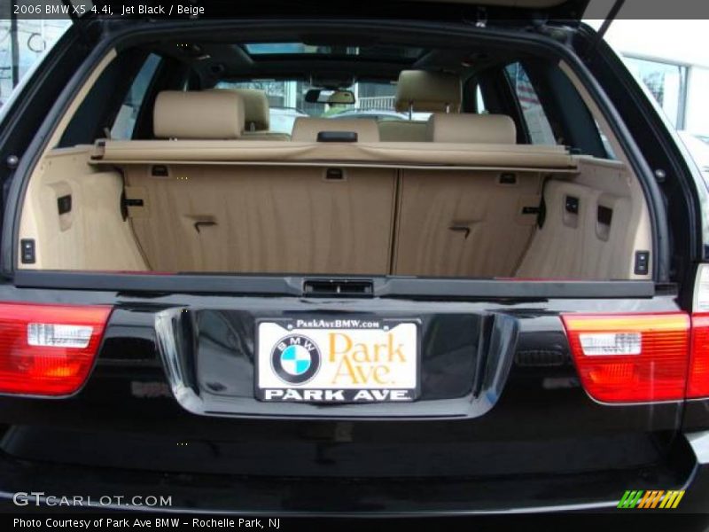 Jet Black / Beige 2006 BMW X5 4.4i