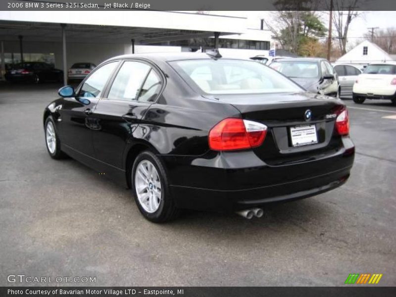 Jet Black / Beige 2006 BMW 3 Series 325i Sedan