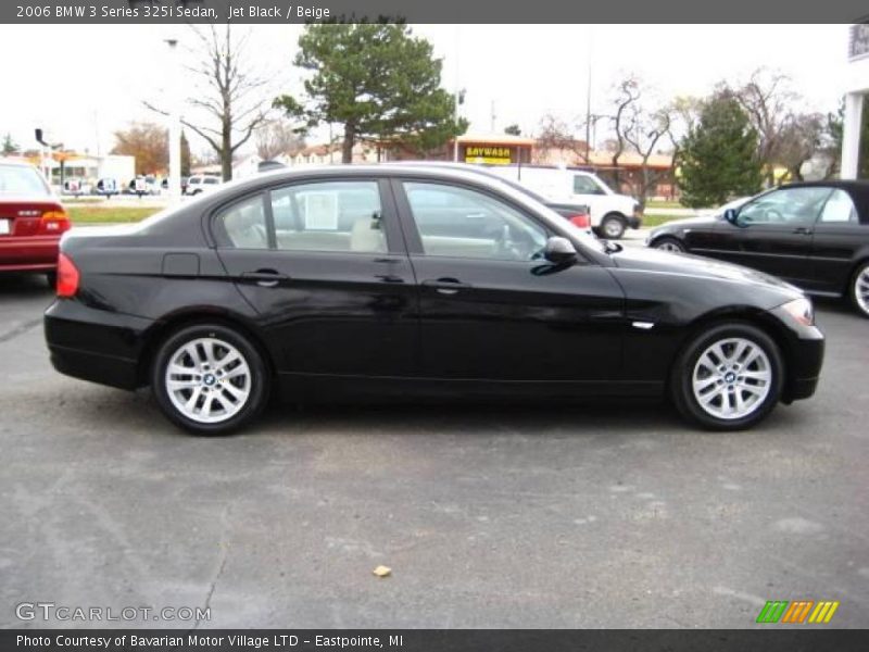 Jet Black / Beige 2006 BMW 3 Series 325i Sedan
