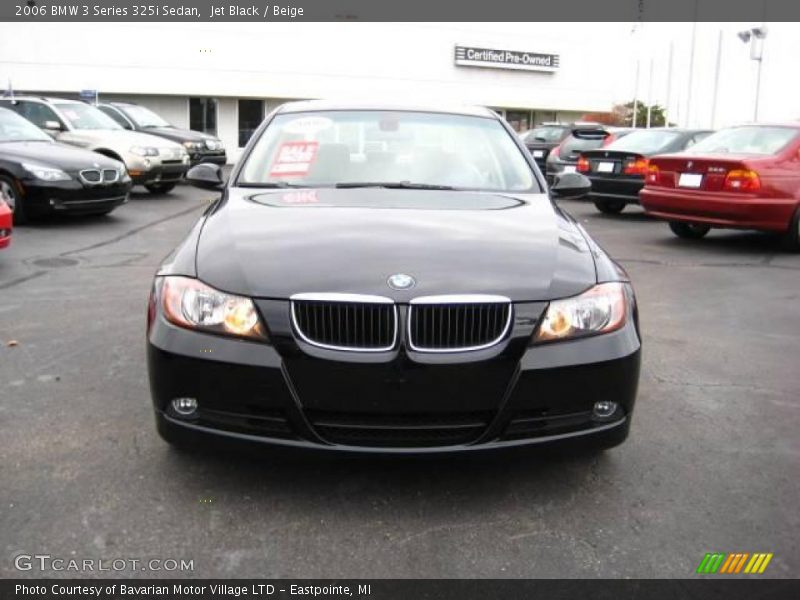 Jet Black / Beige 2006 BMW 3 Series 325i Sedan