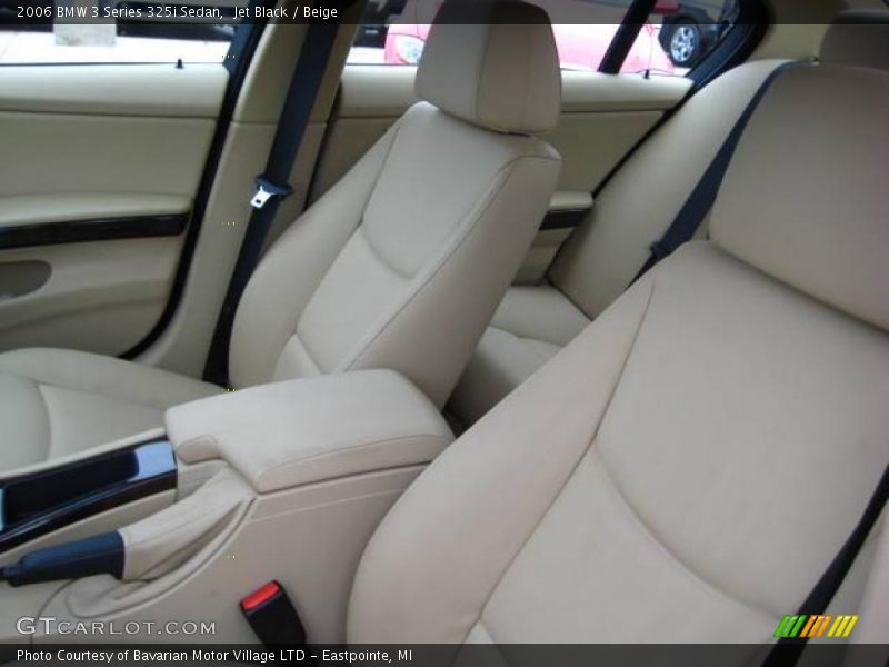 Jet Black / Beige 2006 BMW 3 Series 325i Sedan