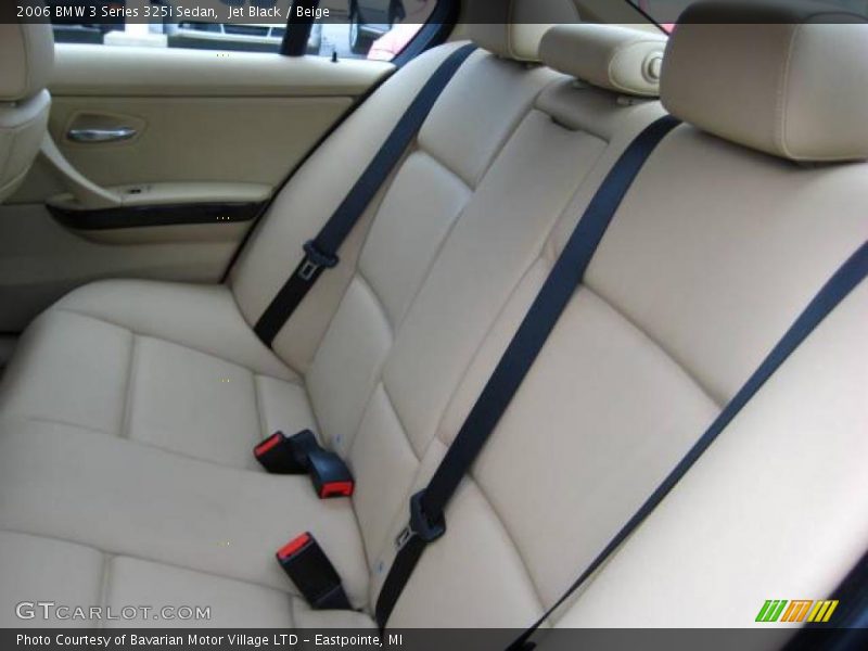 Jet Black / Beige 2006 BMW 3 Series 325i Sedan