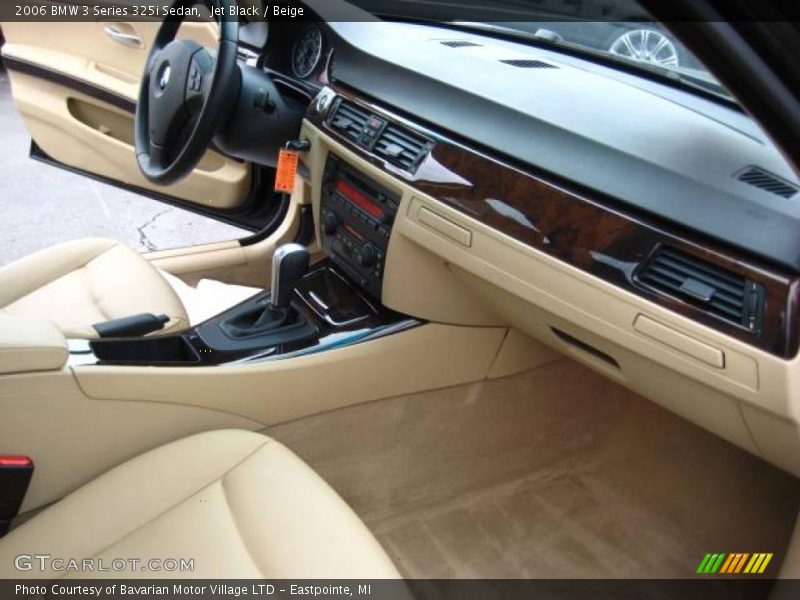 Jet Black / Beige 2006 BMW 3 Series 325i Sedan
