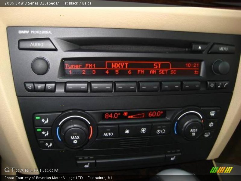Jet Black / Beige 2006 BMW 3 Series 325i Sedan