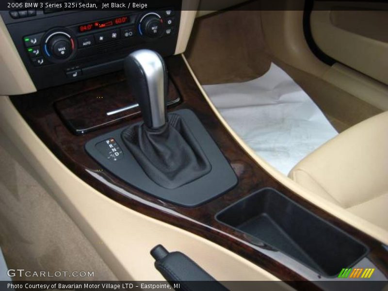 Jet Black / Beige 2006 BMW 3 Series 325i Sedan