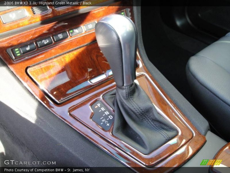 Highland Green Metallic / Black 2006 BMW X3 3.0i
