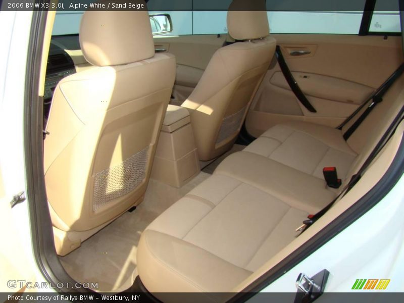 Alpine White / Sand Beige 2006 BMW X3 3.0i