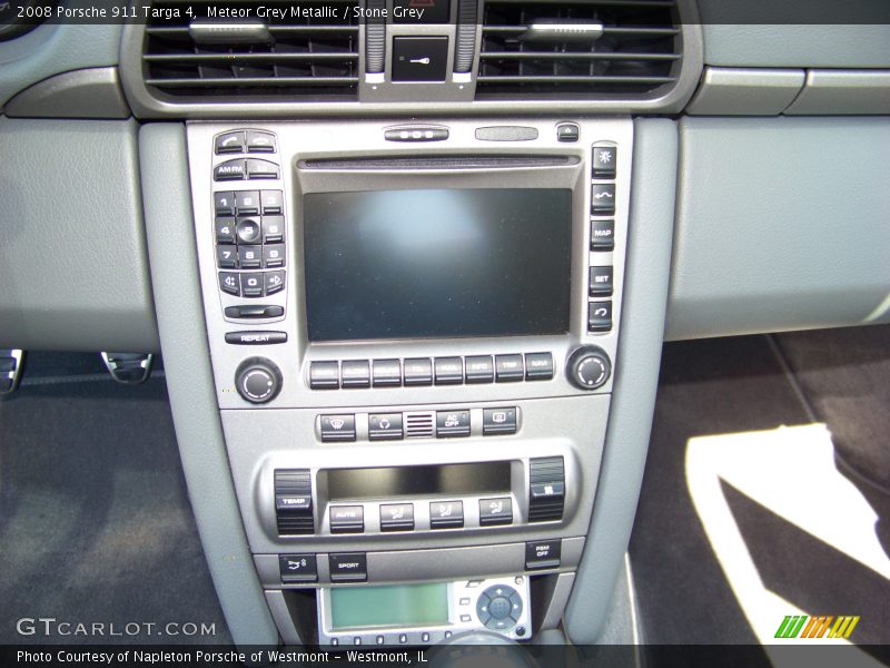 Meteor Grey Metallic / Stone Grey 2008 Porsche 911 Targa 4