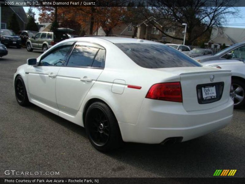 White Diamond Pearl / Quartz 2005 Acura TL 3.2
