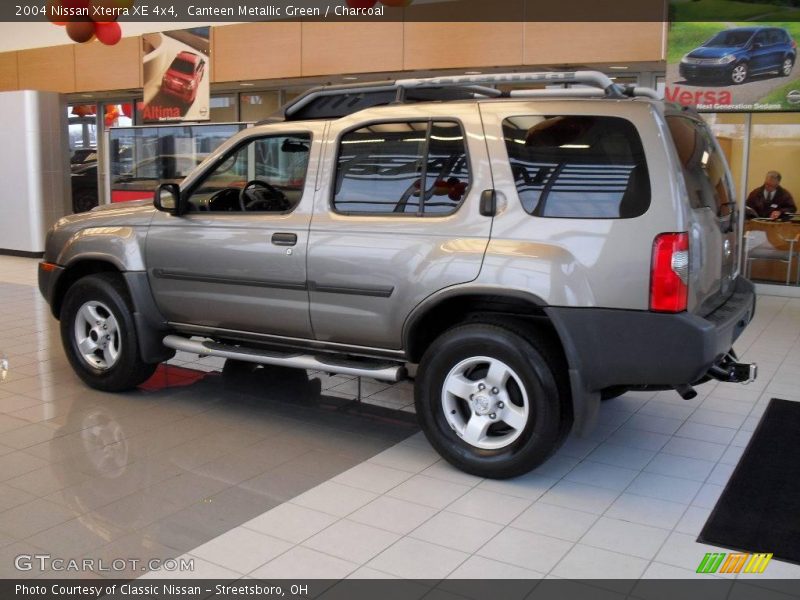 Canteen Metallic Green / Charcoal 2004 Nissan Xterra XE 4x4