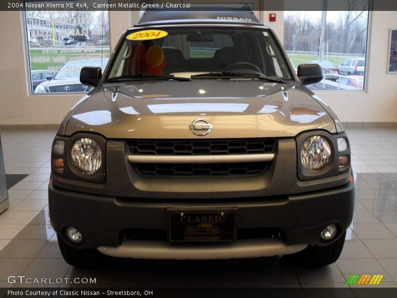 Canteen Metallic Green / Charcoal 2004 Nissan Xterra XE 4x4