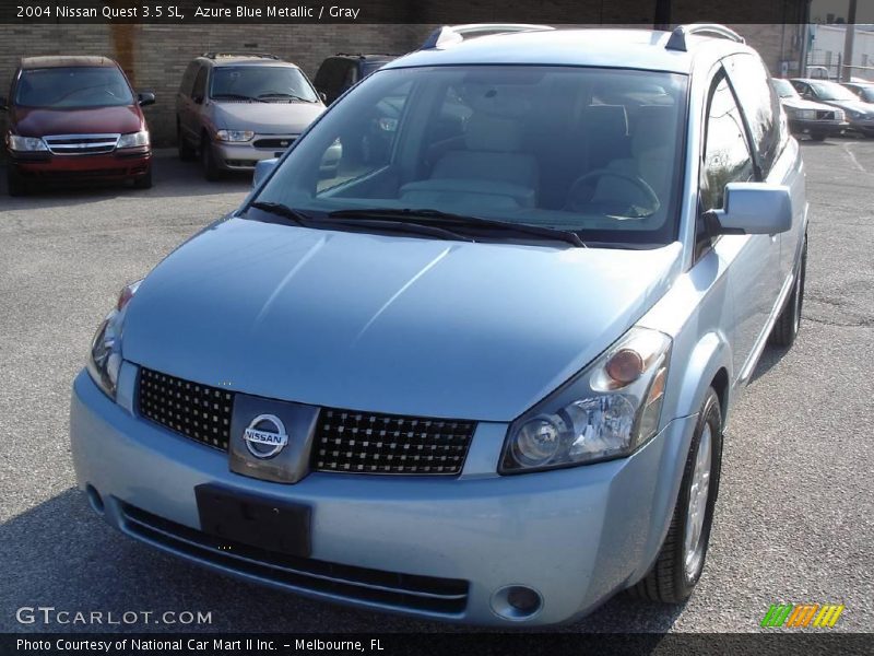 Azure Blue Metallic / Gray 2004 Nissan Quest 3.5 SL
