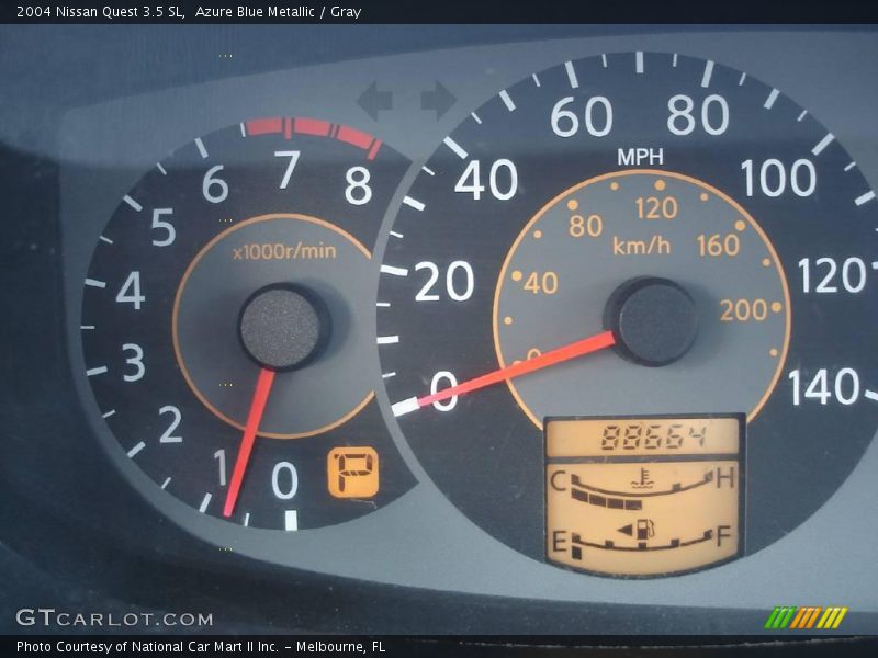 Azure Blue Metallic / Gray 2004 Nissan Quest 3.5 SL