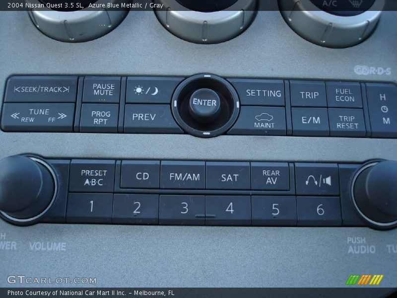 Azure Blue Metallic / Gray 2004 Nissan Quest 3.5 SL