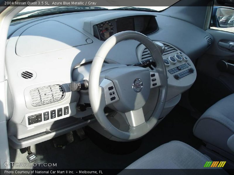Azure Blue Metallic / Gray 2004 Nissan Quest 3.5 SL