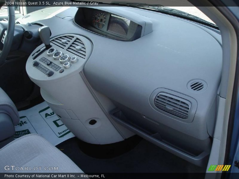 Azure Blue Metallic / Gray 2004 Nissan Quest 3.5 SL