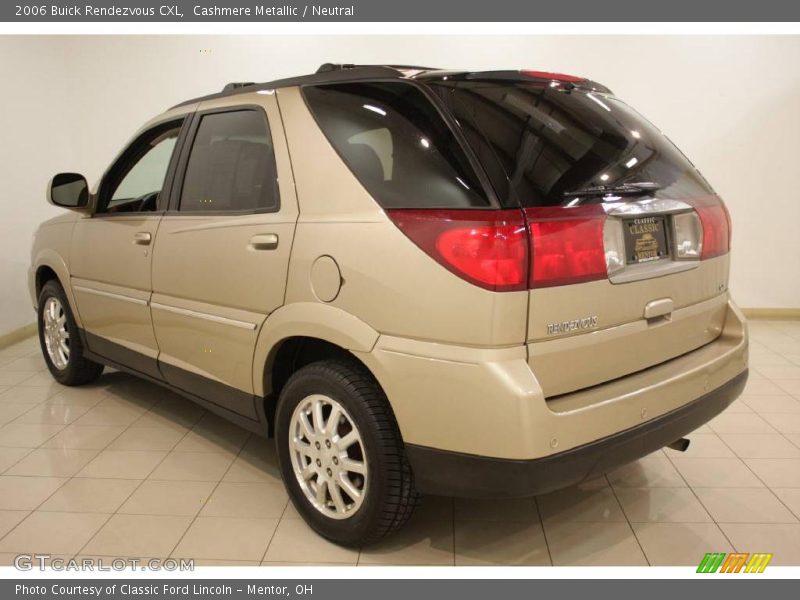 Cashmere Metallic / Neutral 2006 Buick Rendezvous CXL