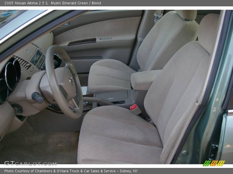 Mystic Emerald Green / Blond 2005 Nissan Altima 2.5 S