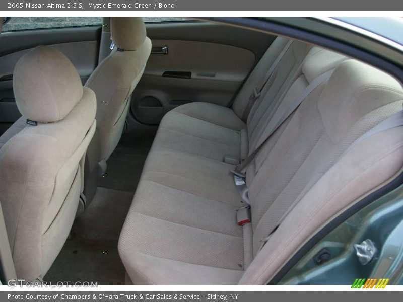 Mystic Emerald Green / Blond 2005 Nissan Altima 2.5 S