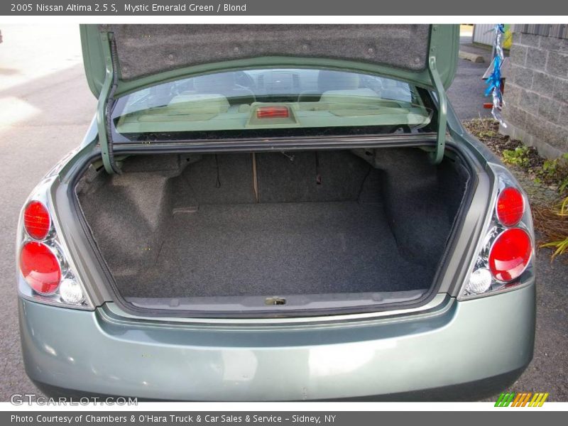 Mystic Emerald Green / Blond 2005 Nissan Altima 2.5 S