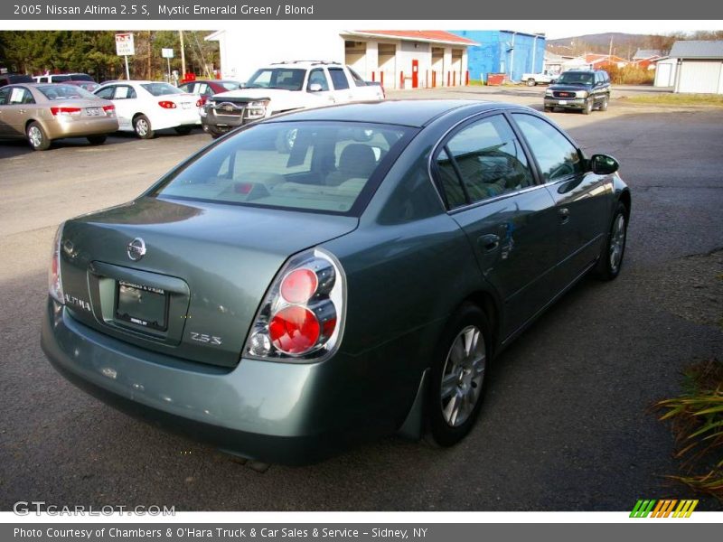 Mystic Emerald Green / Blond 2005 Nissan Altima 2.5 S