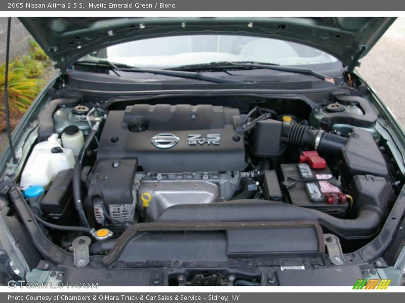 Mystic Emerald Green / Blond 2005 Nissan Altima 2.5 S