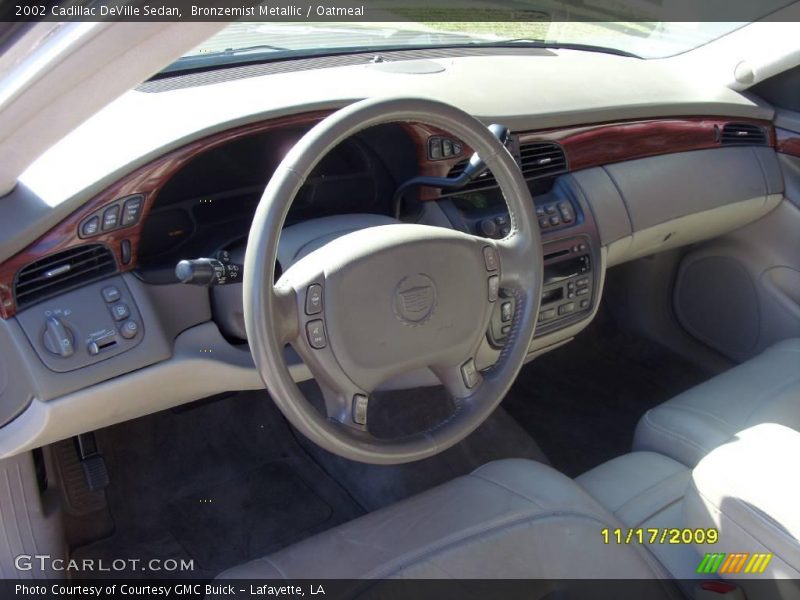 Bronzemist Metallic / Oatmeal 2002 Cadillac DeVille Sedan