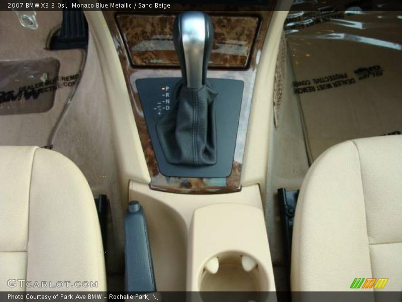 Monaco Blue Metallic / Sand Beige 2007 BMW X3 3.0si
