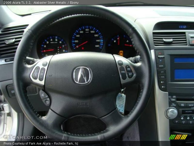 Alabaster Silver Metallic / Ebony 2006 Acura TL 3.2