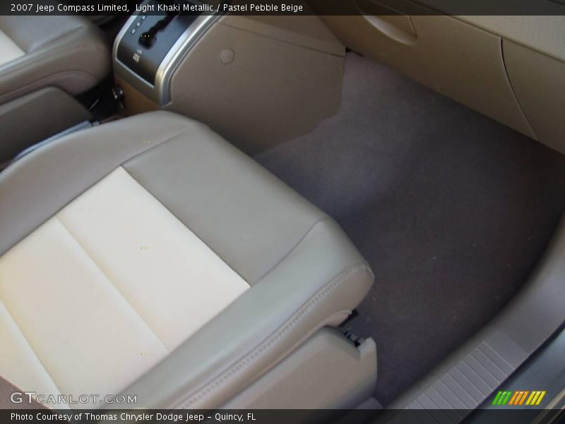 Light Khaki Metallic / Pastel Pebble Beige 2007 Jeep Compass Limited