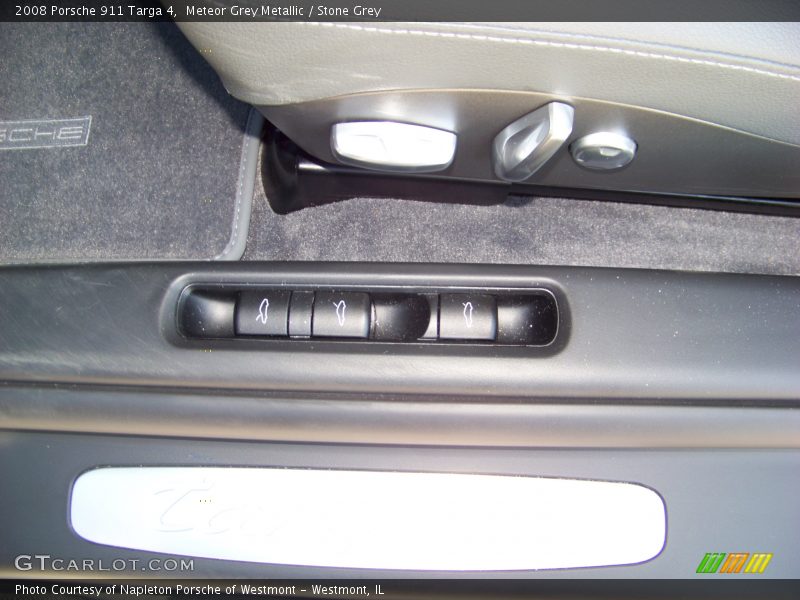 Meteor Grey Metallic / Stone Grey 2008 Porsche 911 Targa 4