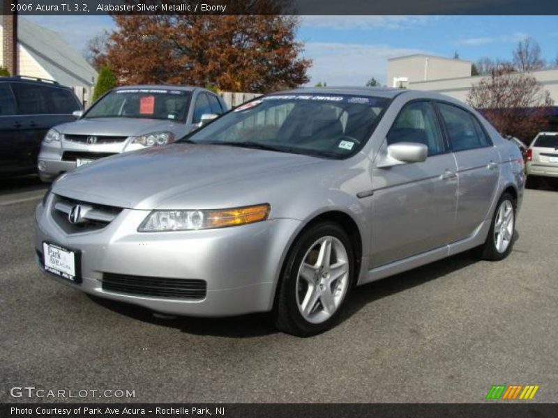 Alabaster Silver Metallic / Ebony 2006 Acura TL 3.2