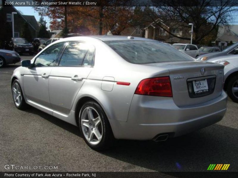 Alabaster Silver Metallic / Ebony 2006 Acura TL 3.2