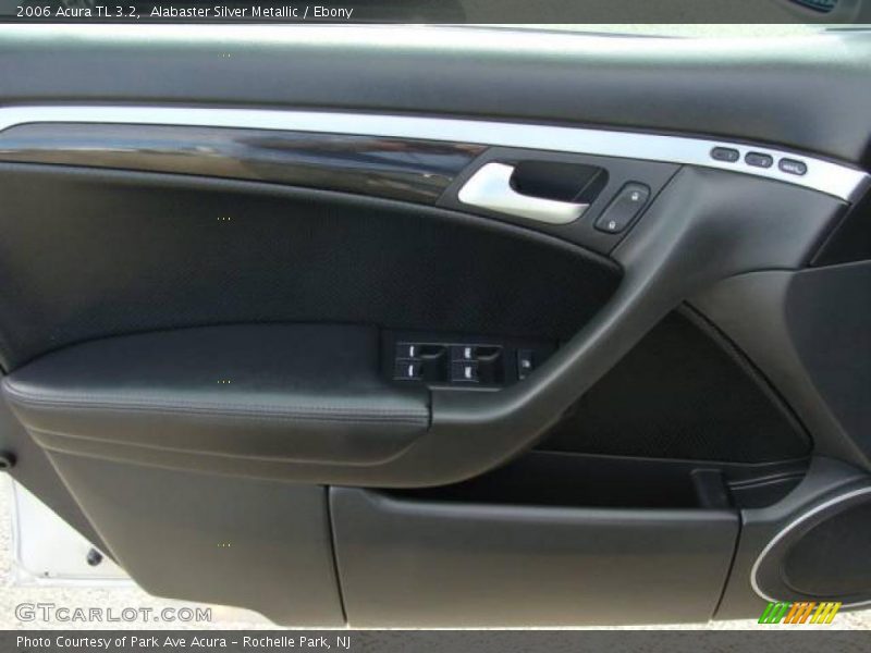 Alabaster Silver Metallic / Ebony 2006 Acura TL 3.2