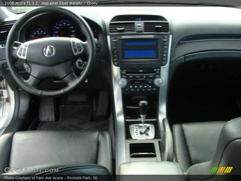 Alabaster Silver Metallic / Ebony 2006 Acura TL 3.2