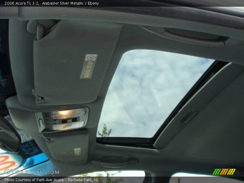 Alabaster Silver Metallic / Ebony 2006 Acura TL 3.2
