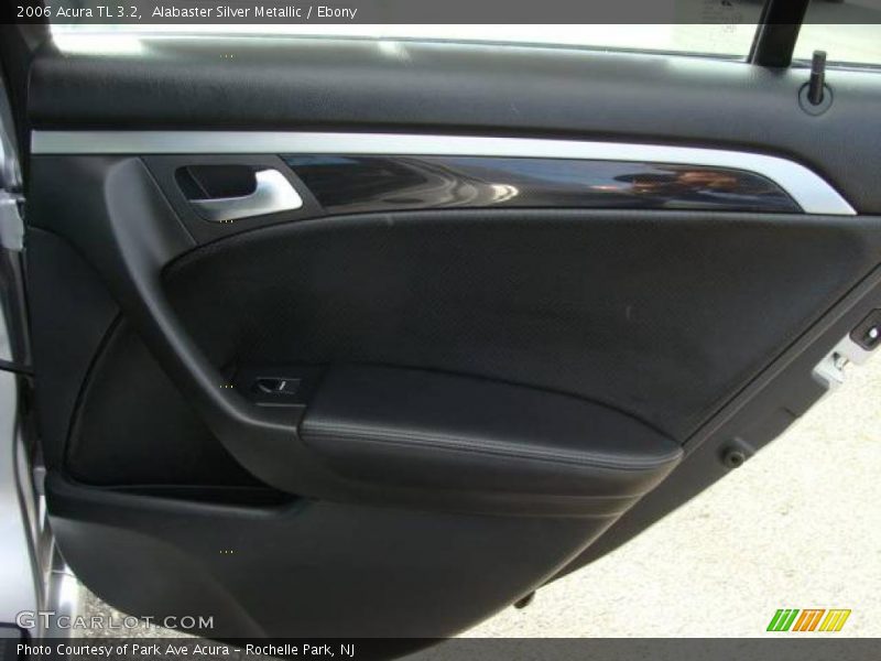Alabaster Silver Metallic / Ebony 2006 Acura TL 3.2
