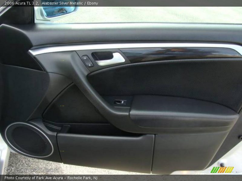Alabaster Silver Metallic / Ebony 2006 Acura TL 3.2