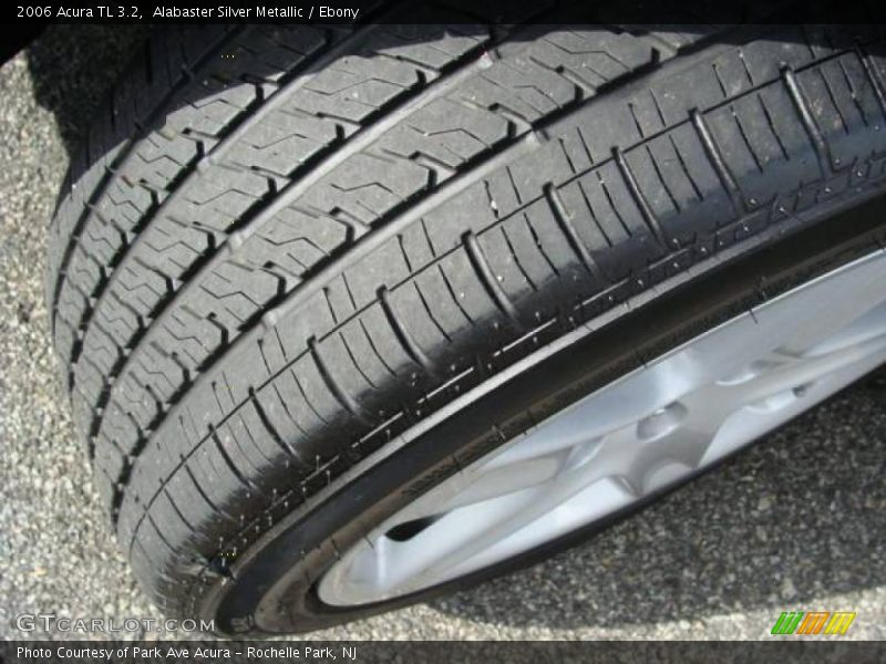 Alabaster Silver Metallic / Ebony 2006 Acura TL 3.2
