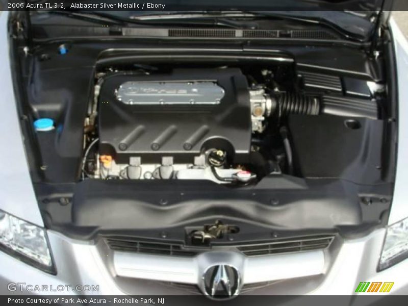 Alabaster Silver Metallic / Ebony 2006 Acura TL 3.2