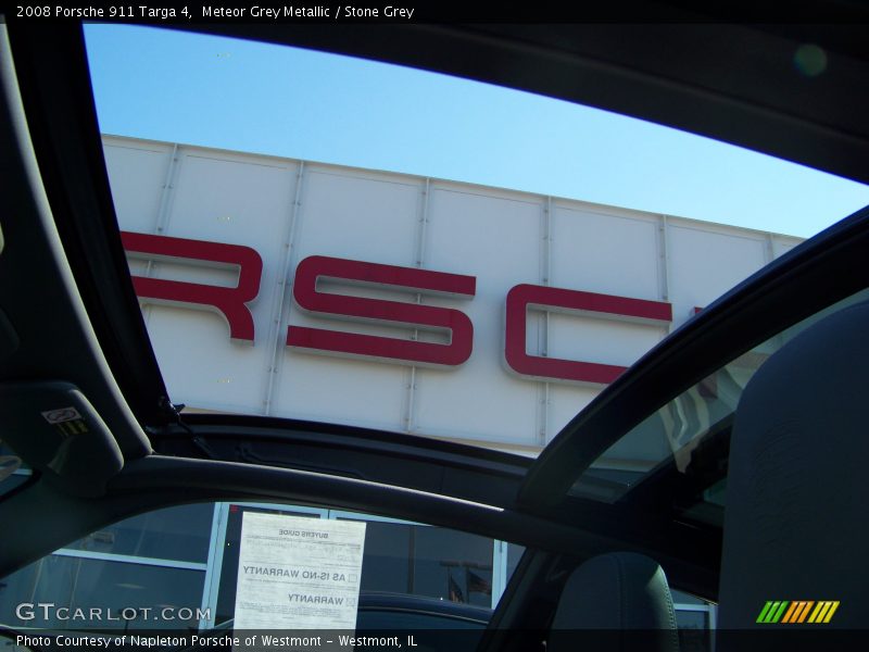 Meteor Grey Metallic / Stone Grey 2008 Porsche 911 Targa 4