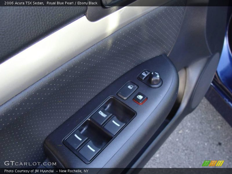 Royal Blue Pearl / Ebony Black 2006 Acura TSX Sedan