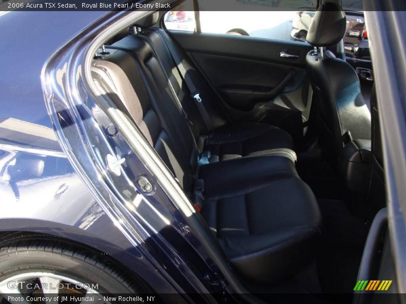 Royal Blue Pearl / Ebony Black 2006 Acura TSX Sedan