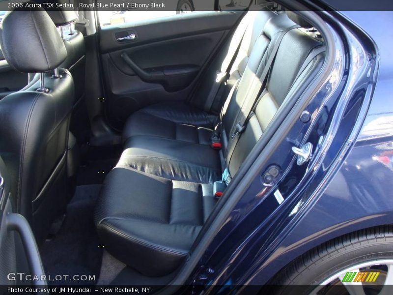 Royal Blue Pearl / Ebony Black 2006 Acura TSX Sedan